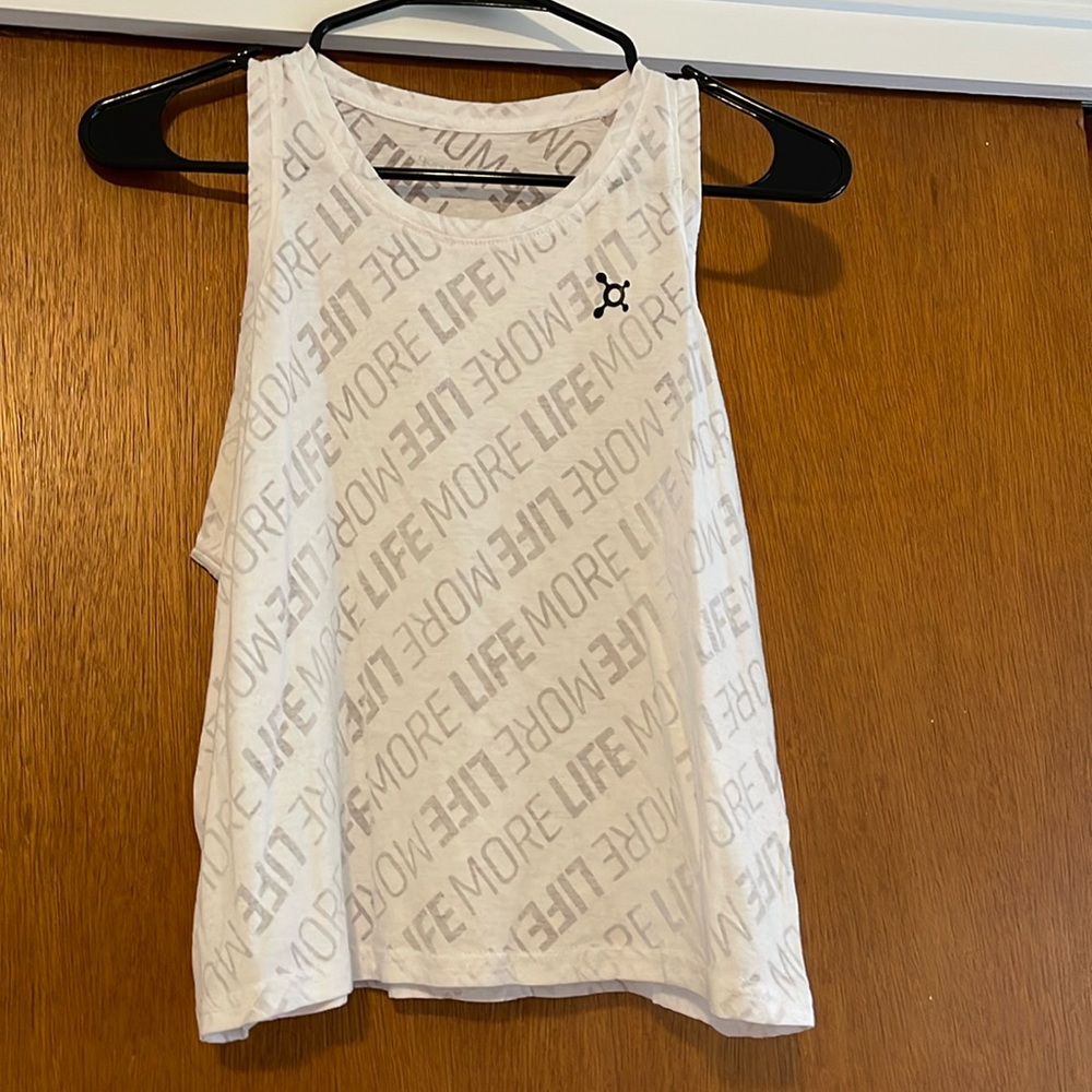 Orangetheory cropped tank top
